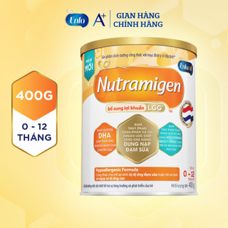  Sữa Bột Nutramigen A+ LGG - Sữa Cho Trẻ Dị Ứng Đạm Sữa Bò-400g 