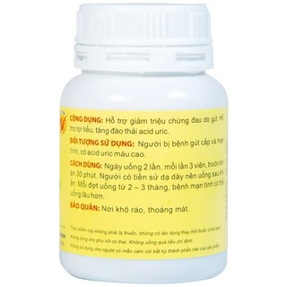 Viên Gout Tâm Bình (Hộp 60 viên)