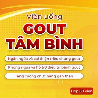 Viên Gout Tâm Bình (Hộp 60 viên)