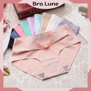  Set 5 Quần lót nữ đúc su thun lạnh không đường may BRALUNE  Combo 5 quần chíp nữ kháng khuẩn 
