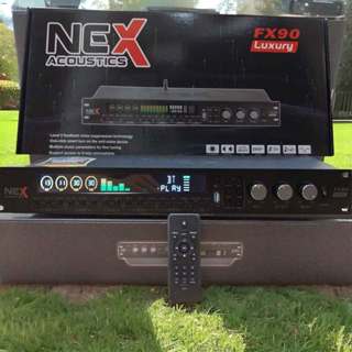 [kèm micro đôi] vang cơ karaoke nex fx90 plus hát hay như vang số vang karaoke nex fx90 có rever chống hú cực tốt