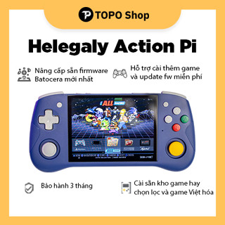 Máy chơi game Helegaly Action Pi - firmware Batocera mới nhất + sẵn kho game hay và game Việt hóa