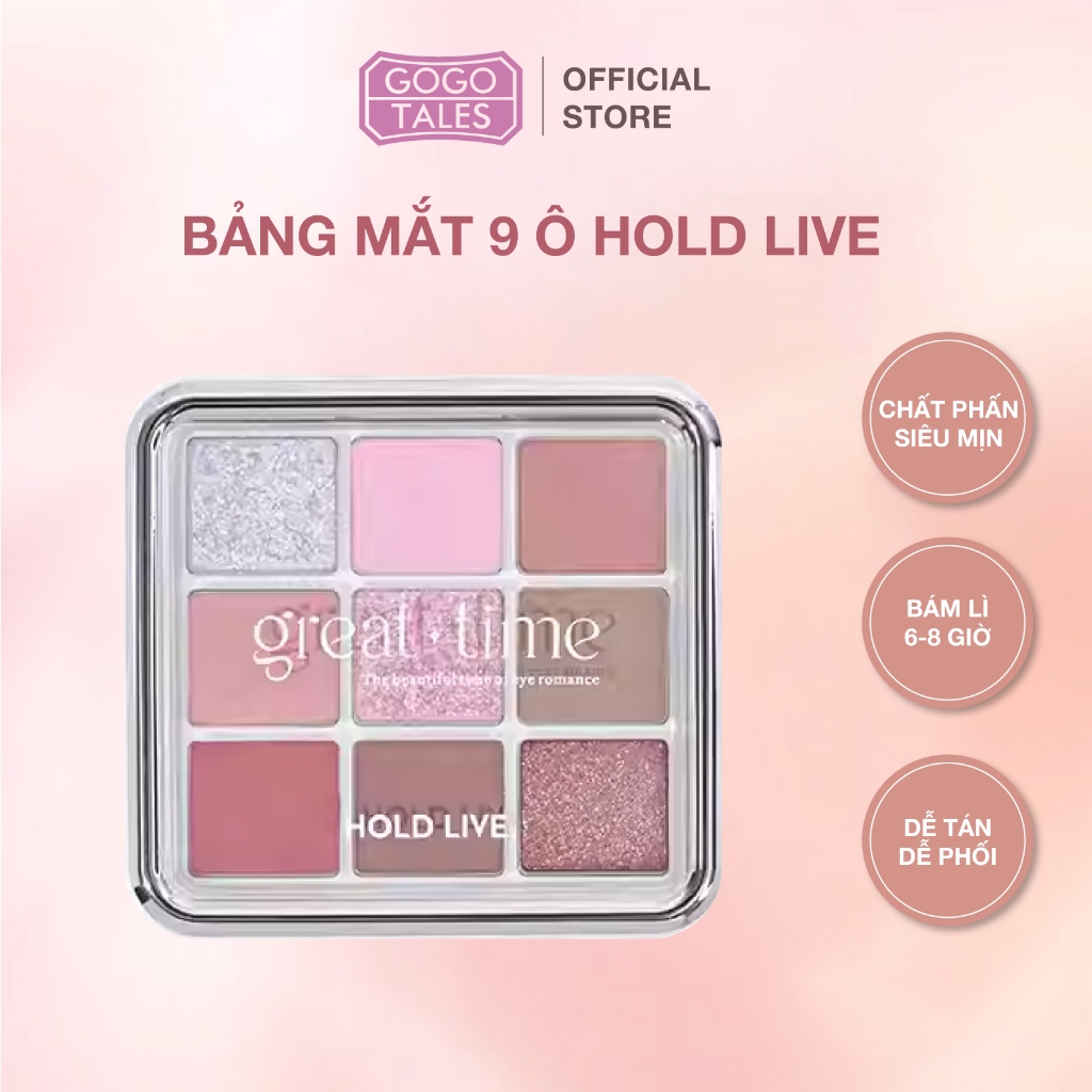  Bảng Mắt Hold Live 9 Ô Màu Nội Địa Trung HL651 