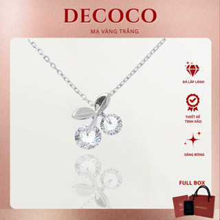   HÀNG MỚI VỀ  Vòng cổ hình quả CHERINE DECOCO   kèm Túi giấy + Hộp + Thiệp   