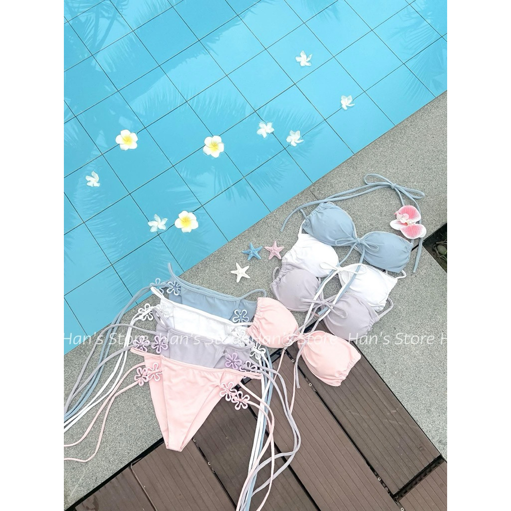 Bikini áo tắm hai mảnh bassi phối khoen cao cấp siêu xinh ( TMT sẵn hàng ) | BigBuy360 - bigbuy360.vn