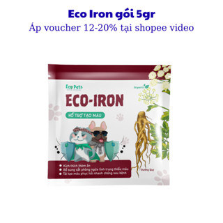  Thuốc Bổ Máu Eco Iron Bổ Sung Dinh Dưỡng Giúp Ăn Ngon Gói 5gr 