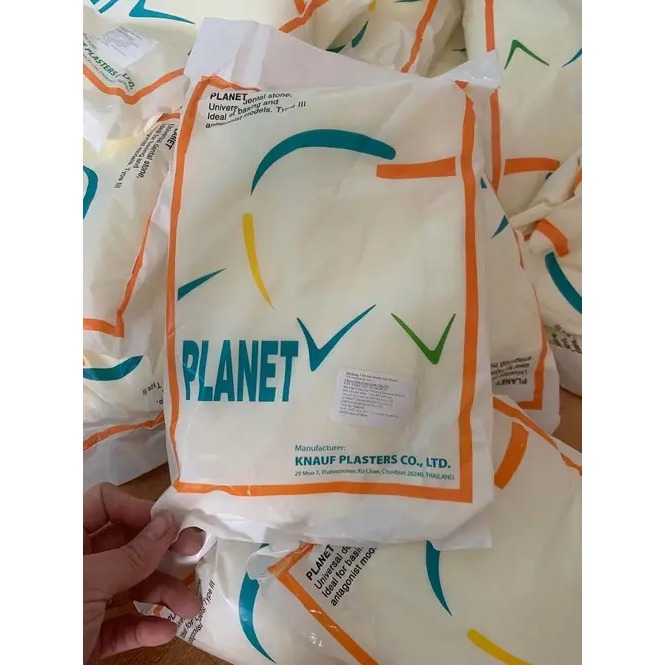 Thạch cao vàng planet gói 1kg.Đổ mẫu trong Nha Khoa