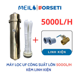  Máy Siêu Lọc Nước UF Công Suất Lớn 2000L H 3000L H 4000L H 5000L H KÈM LINH KIỆN - Lõi Lọc PVDF Lọc Nước Đầu Nguồn 