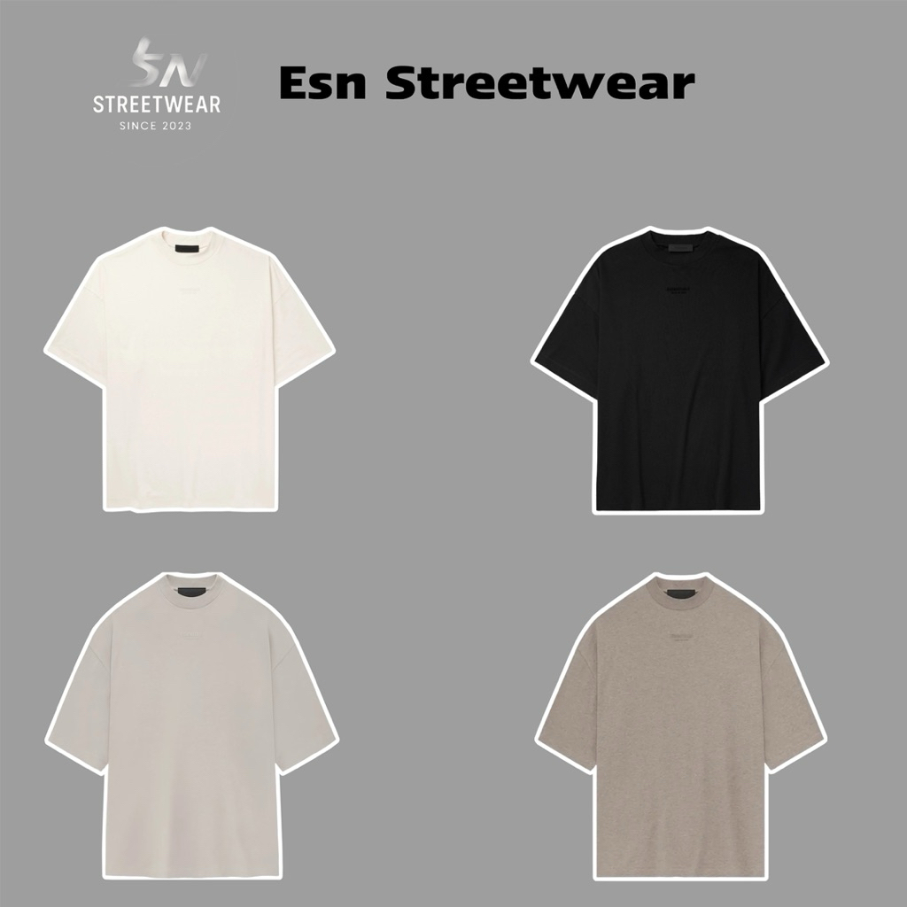 [CHÍNH HÃNG] Tee Essentials Fear Of God Core SS24 Unisex Authentic, Áo thun Essentials chính hãng