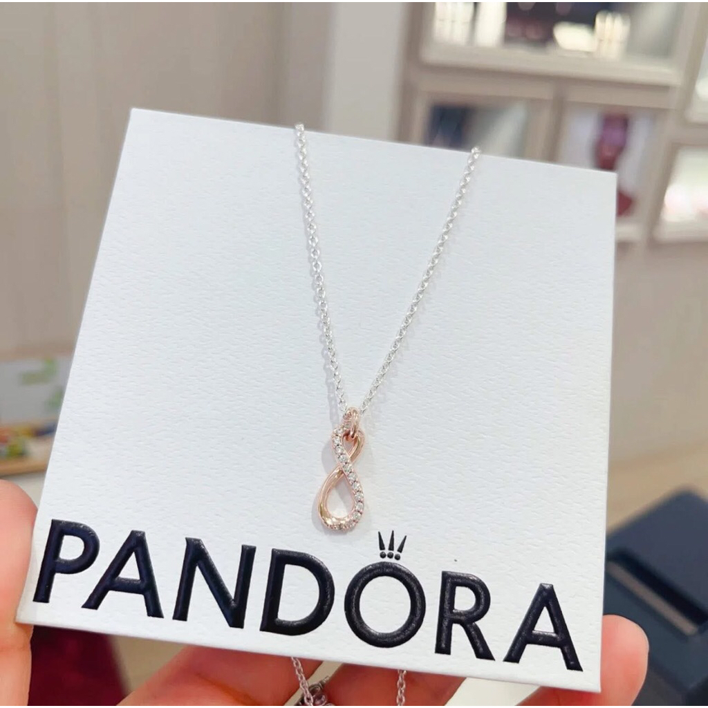 [ORDER] Dây chuyền vô cực Pandora fullbox (chính hãng)