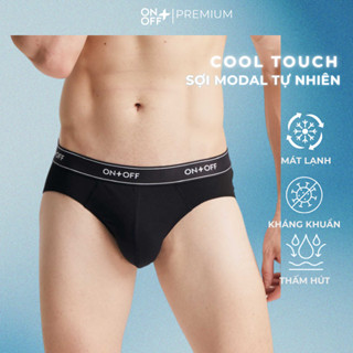 Quần lót nam cotton Modal dáng brief ONOFF PREMIUM mềm mại kháng khuẩn thự nhiên ONOFF - 18UQ24A213