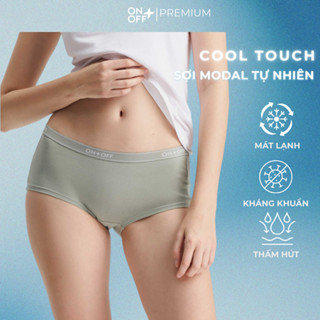 Quần lót nữ cotton modal dáng boyshort cool touch mát lạnh từng điểm chạm ONOFF 16UN25A422