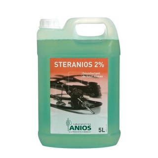 Steranios 2% 5 lít Dung dịch khử khuẩn mức độ cao, tiệt trùng lạnh dụng cụ nội soi - anios tiệt khuẩn