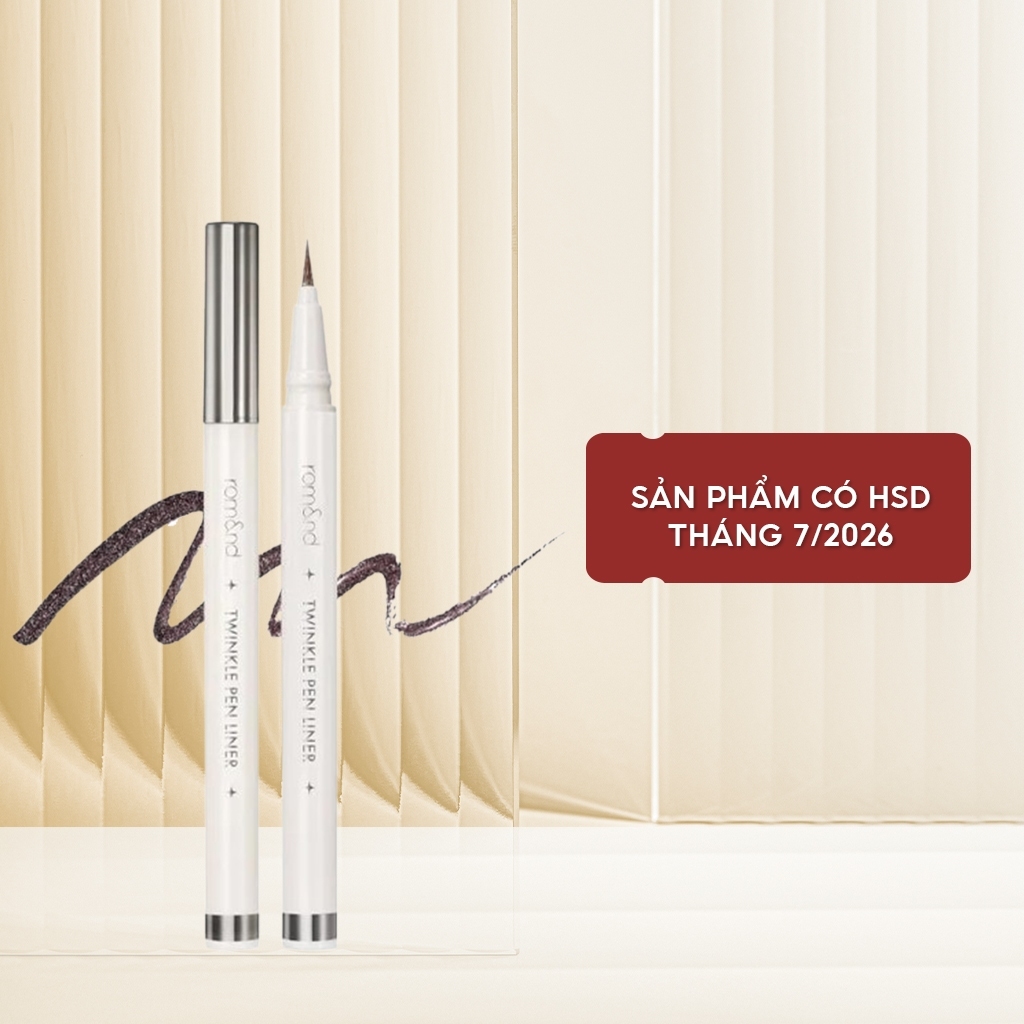  Gel Nhũ Mắt Kẻ Bọng Mắt Ánh Nhũ Lấp Lánh Romand Twinkle Pen Liner 0.5g - Màu 04 