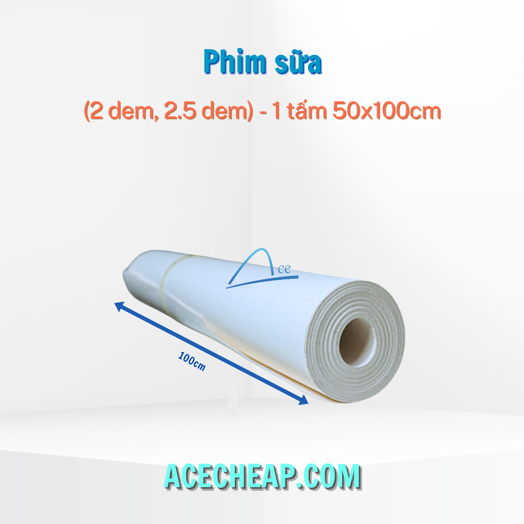 Phim sữa (2 dem, 2.5 dem) - 1 tấm 50x100