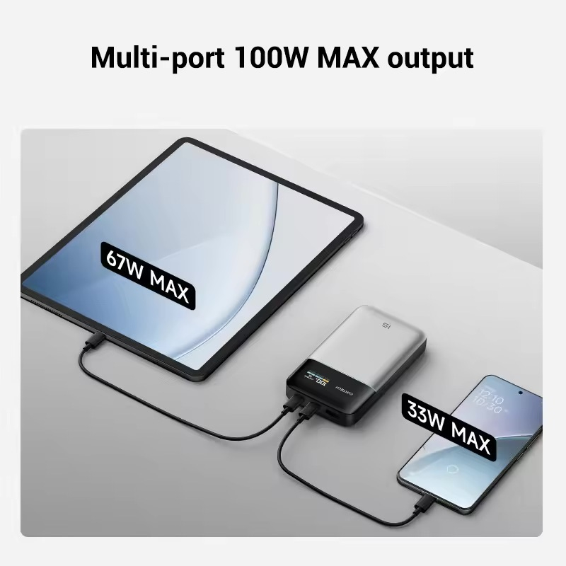 CUKTECH 15 AIR Sạc Di Động 2C1A | Công Suất 100W Max | Dung Lượng 15.000mAh | Bảo Hành 18 Tháng PB150S | BigBuy360 - bigbuy360.vn