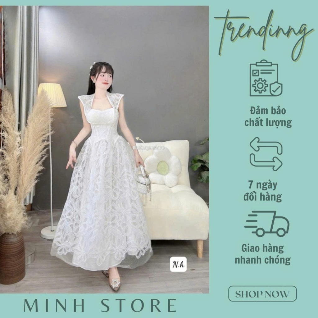 Váy ren xinh xinh Minh shop