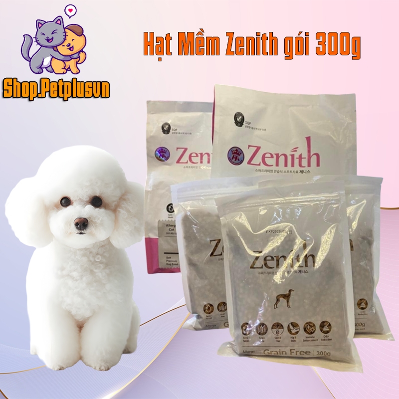 Gói Lẻ Hạt Mềm Cho Chó Zenith Grain Free 300g - Hạt Dẻo Thơm Ngon Thử Vị Cho Cún