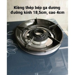 KIỀNG THÉP CHẮN GIÓ BẾP GA DƯƠNG MẶT KÍNH
