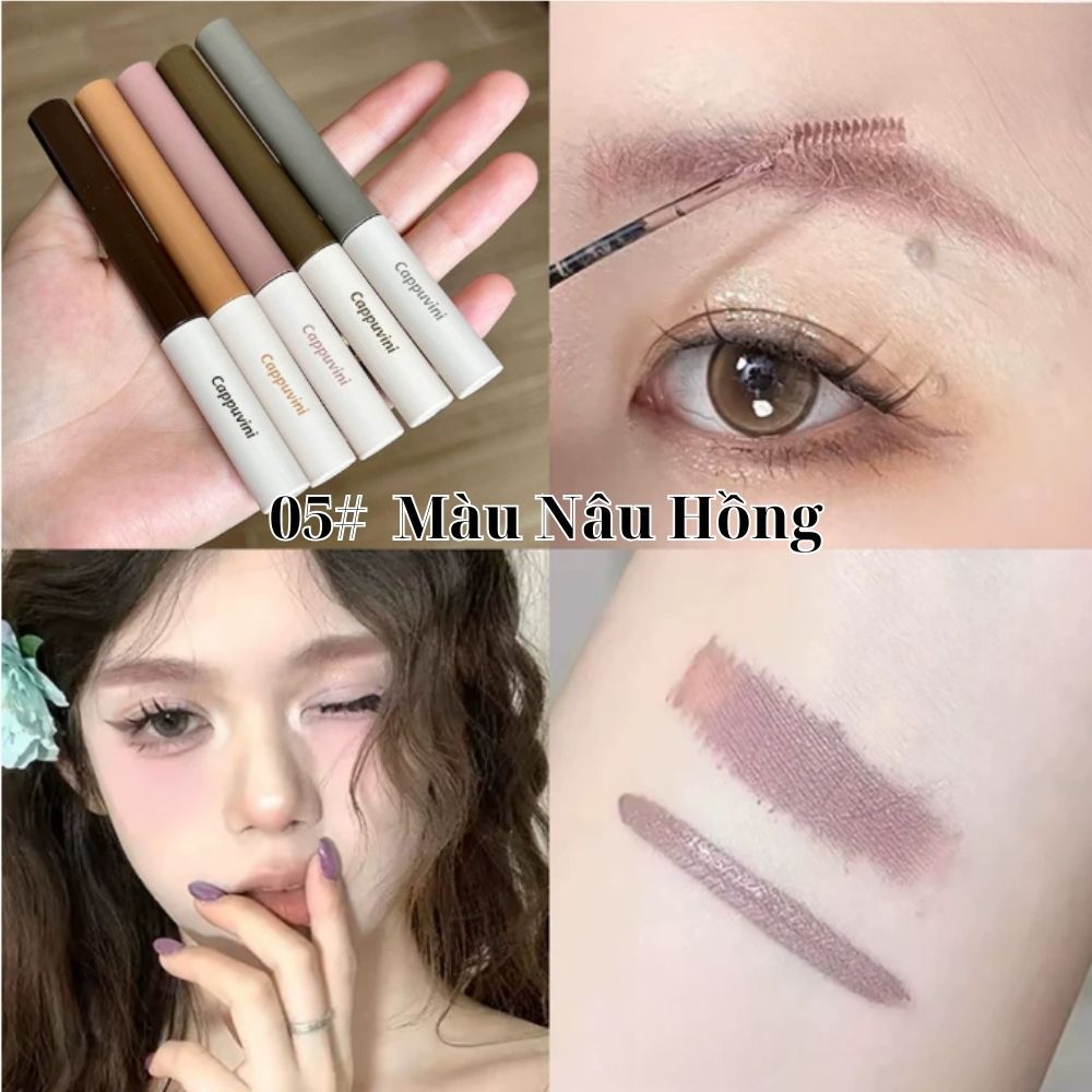 Ảnh 8 của Chuốt lông mày BEABIAI mascara giúp định hình và nhuộm lông mày tự nhiên, đều màu và lâu trôi.