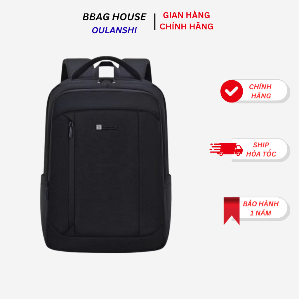 Balo công sở, balo laptop 17 inch, balo du lịch Oulanshi 1702