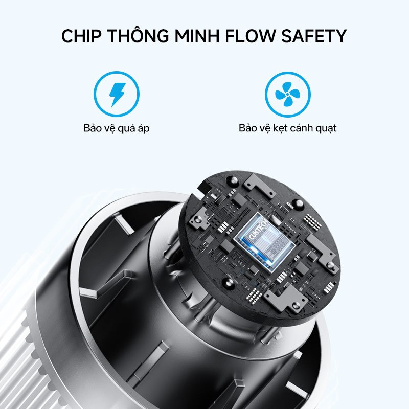 Quạt Cầm tay CUKTECH | 38.000 Vòng/ Phút |3 Chế Độ Gió |  Nhỏ Gọn | Bảo Hành 18 Tháng  BF01 | BigBuy360 - bigbuy360.vn