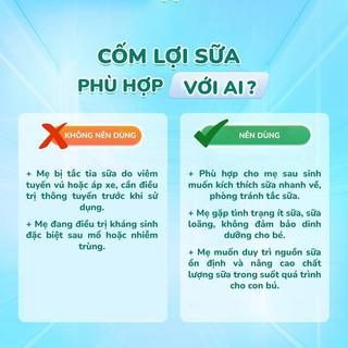 Cốm lợi sữa Curmilk dành cho Mẹ Bỉm (Hộp 20 gói)