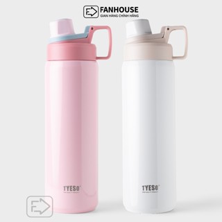  Bình giữ nhiệt Tyeso PICKLEBALL  bình nước giữ nhiệt thể thao Fan House 900ml inox 304 cao cấp 