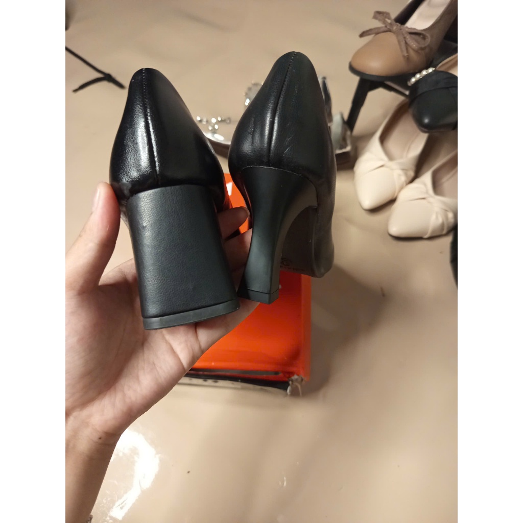 GIÀY CAO GÓT HỞ GÓT 7 PHÂN NƠ XINH SANG CHẢNH | BigBuy360 - bigbuy360.vn