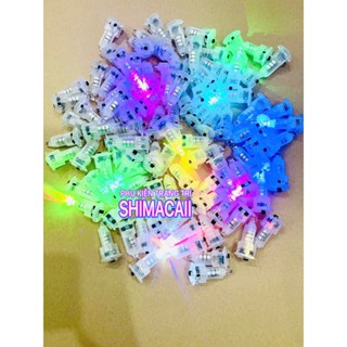 Combo 10 đèn led chớp, led vàng không chớp nhiều loại gắn lồng đèn