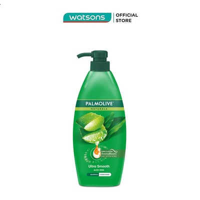Dầu Gội và Xả Palmolive Naturals Ultra Smooth Aloe Vera 600ml