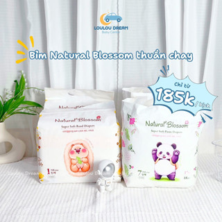  Bỉm dán Bỉm quần Natural Blossom Hàn Quốc dành cho bé da nhạy cảm đủ size 