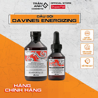  Dầu gội Davines Energizing Shampoo - Davines đỏ giảm rụng tóc dành cho mái tóc mỏng và dễ gãy rụng 