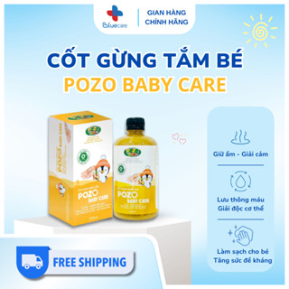 CỐT GỪNG TƯƠI DẦU TRÀM KHUYNH DIỆP TẮM BÉ HỖ TRỢ TRỊ HỌ LONG ĐỜM BABY CARE