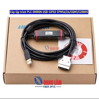 Cáp lập trình PLC OMRON USB-CIF02 CPM1A/2A/CQM1/C200HS