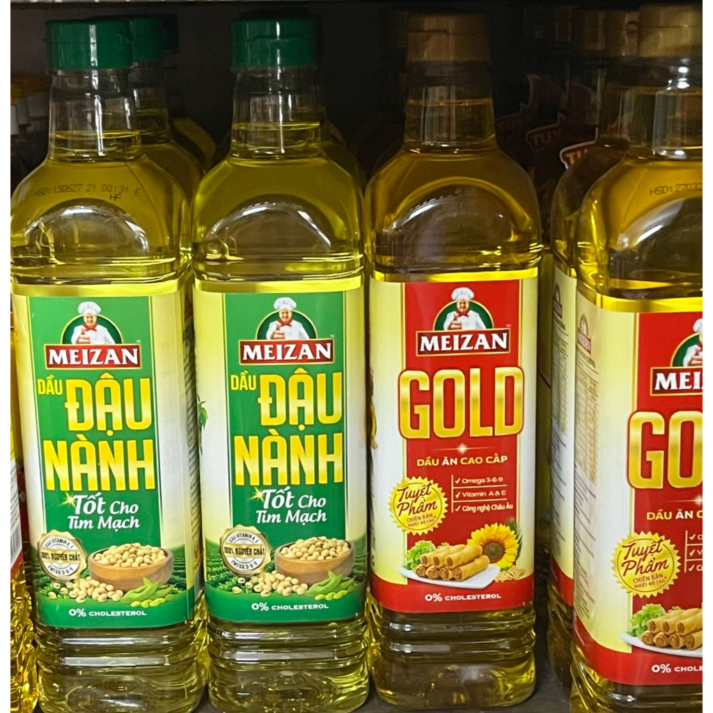 Dầu Meizan Đậu Nành,Meizan Gold(1Chai/1lít)