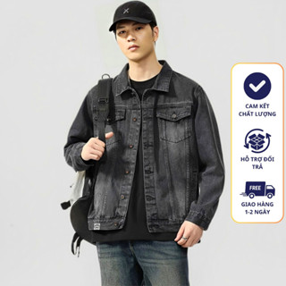 Áo Khoác Jean Áo Bò Denim Jacket Chất Vải Jean Cao Cấp Mặc Đi Chơi Đi Làm Thoải Mái [ÁO-120-JEAN]
