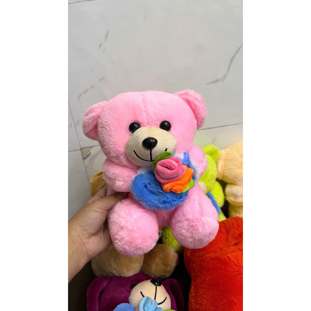 Gấu ôm hoa nt shop chọn mẫu nhé