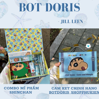 Set mĩ phẩm make up Shinchan Jill Leen 8 món, phụ kiện BOT DORIS