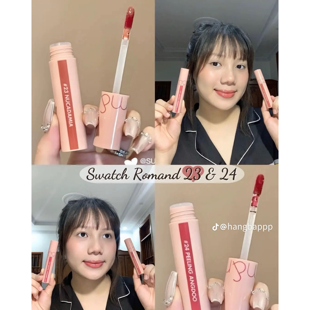 Son tint Bóng Romand Juicy Lasting màu 23