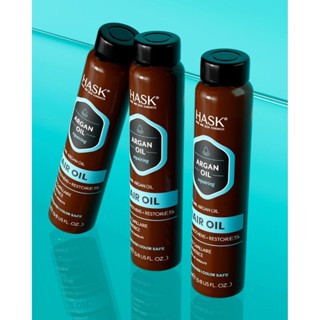  Dầu dưỡng phục hồi và làm bóng tóc Hask Oil 18 mL Argan Keratin Coconut 