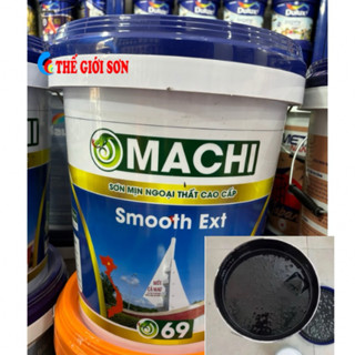 Sơn đen nội thất giá rẻ bề mặt mịn - Sơn tường đen, sơn trần màu đen