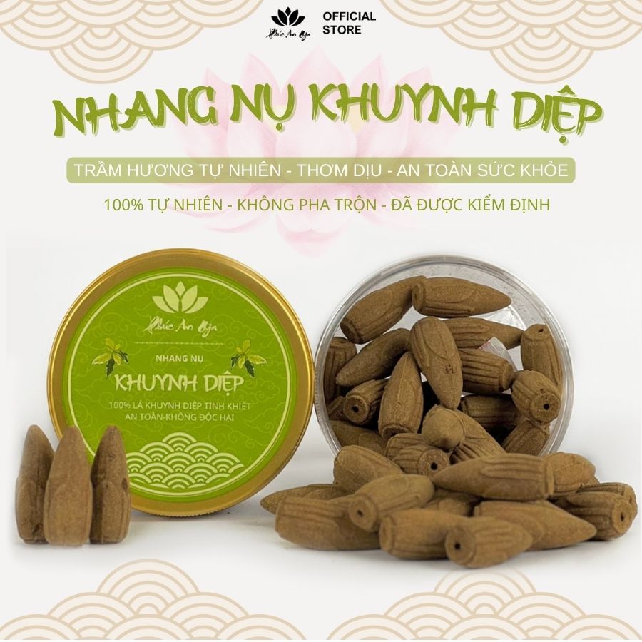 Nhang nụ Khuynh Diệp 40 nụ, nụ trầm hương, nụ khuynh diệp, nhang nụ, nhang thơm tự nhiên xông nhà