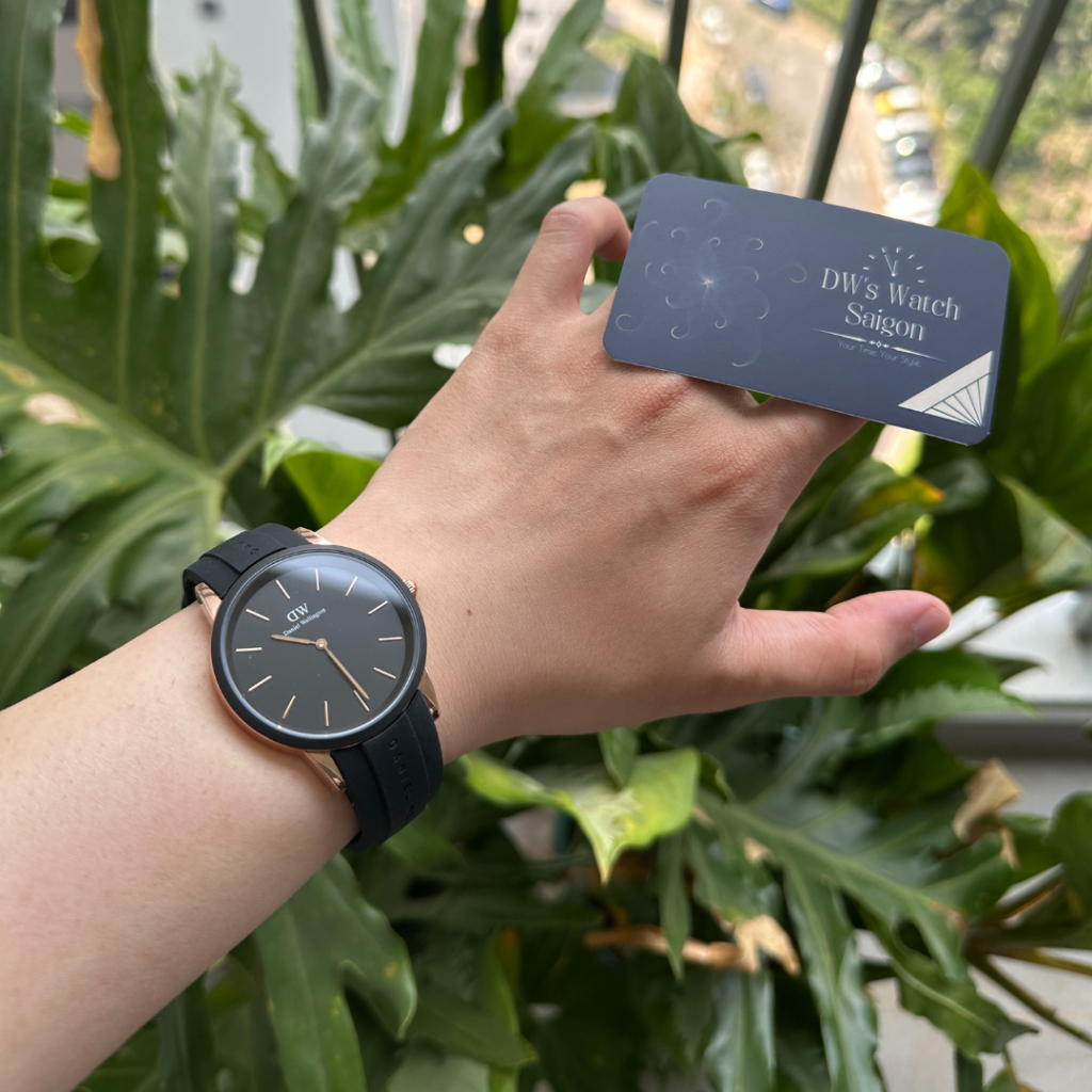 [Authentic] Đồng hồ Nam Nữ DW Iconic Motion Rosegold 40mm - DW00100436 chính hãng