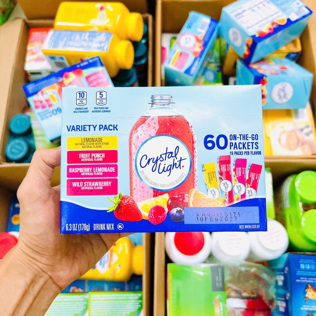Hộp 60 gói Crystal Light