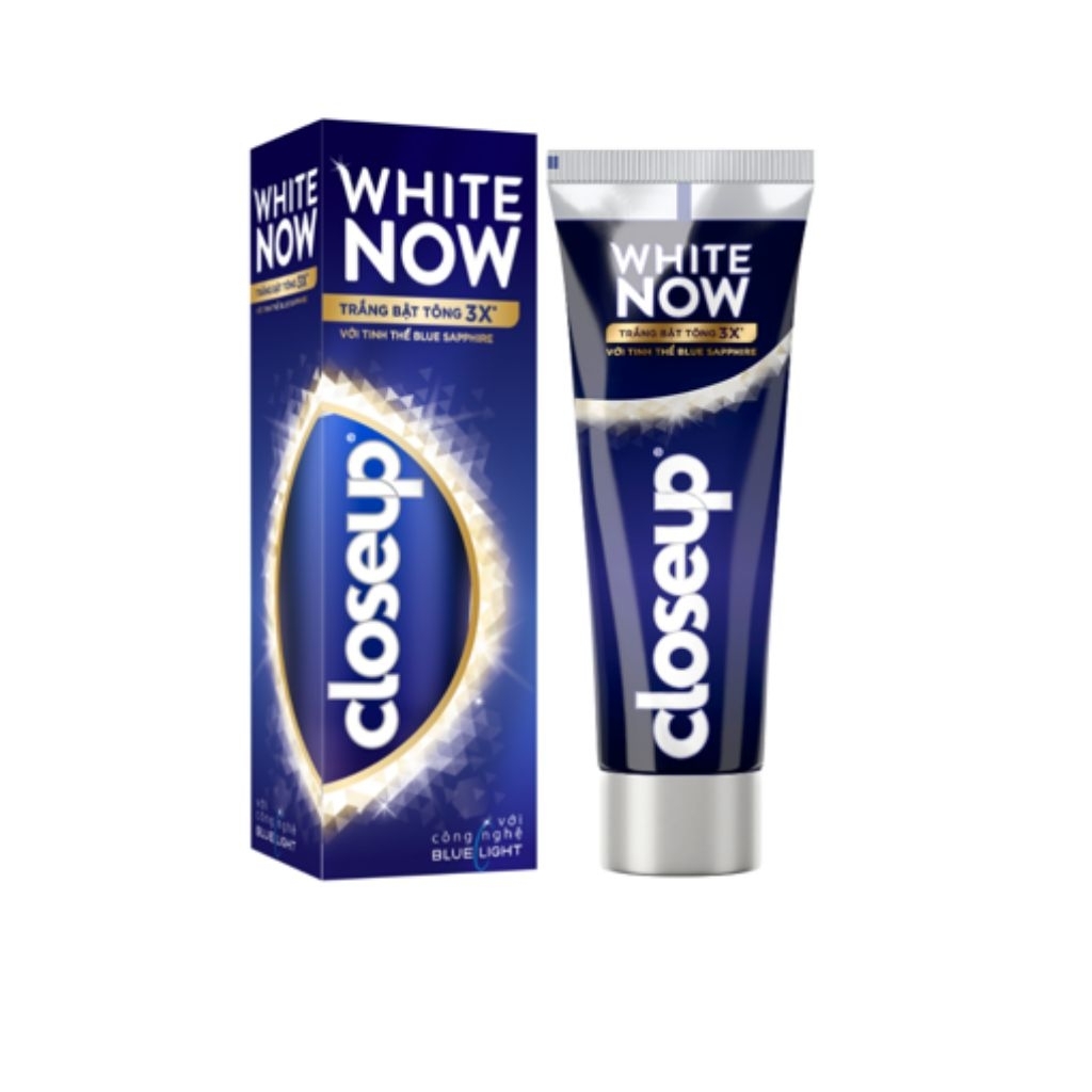 Kem Đánh Răng Closeup White Now Với Tinh Thể Blue Sapphire 100g
