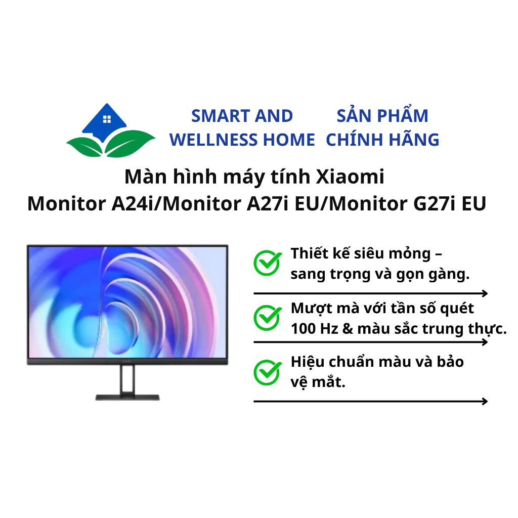 Màn hình máy tính Xiaomi Monitor A24i/Monitor A27i EU/Monitor G27i EU