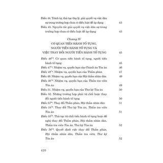 Sách Bộ Luật Tố Tụng Dân Sự (Hiện Hành) (Sửa Đổi, Bổ Sung Năm 2019, 2020, 2022, 2023)