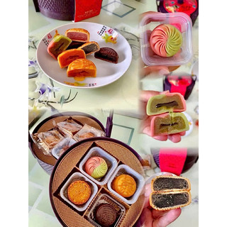 Giỏ bánh trung thu 2 tầng 8 bánh(date mới)