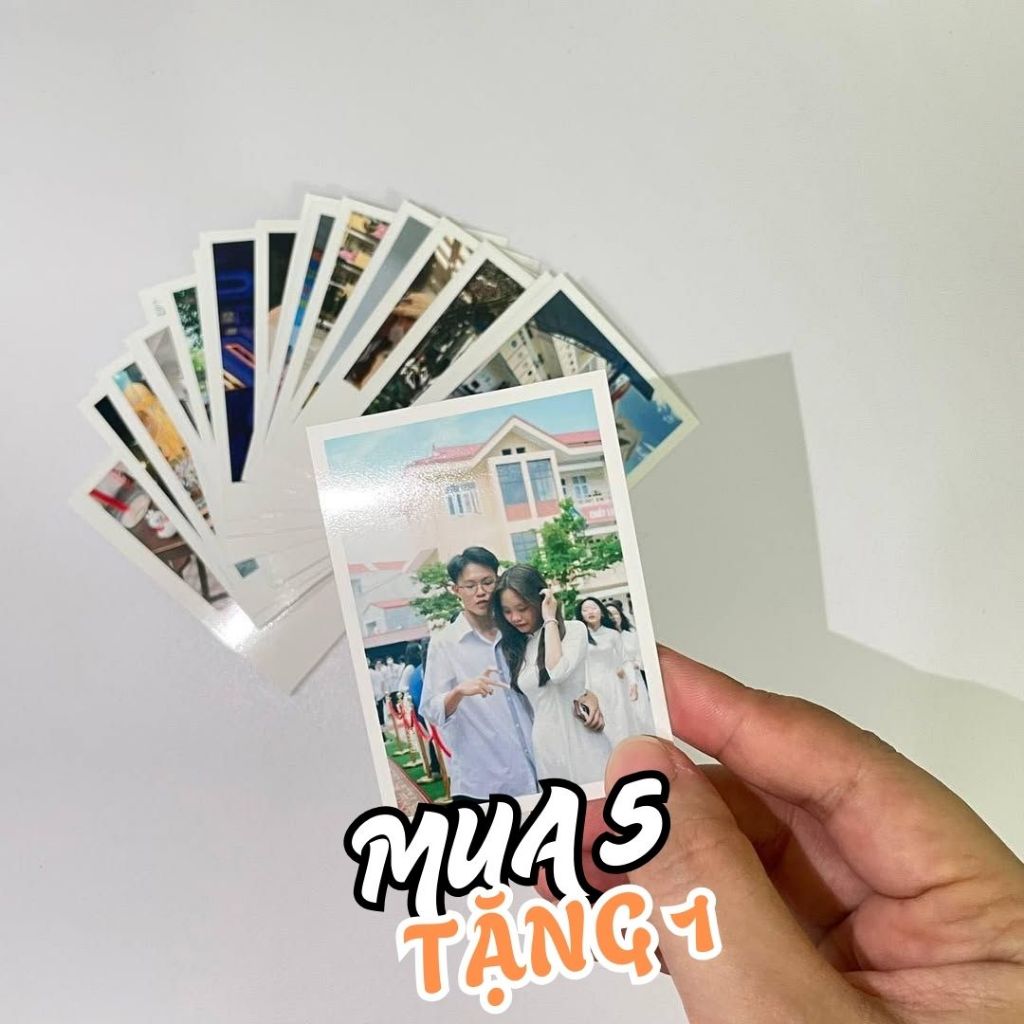 In ảnh theo yêu cầu 6x9– Combo 20 ảnh 6x9 polar, ép lastic, Giấy chống thấm, Mực in rõ nét